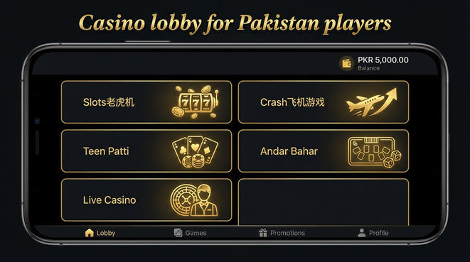 Lobby view of milwin for Pakistan users